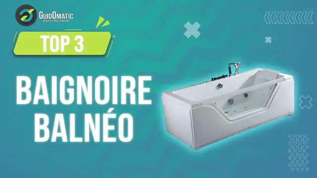 Video thumbnail for ⭐️ TOP 3 : BAIGNOIRE BALNEO 2023