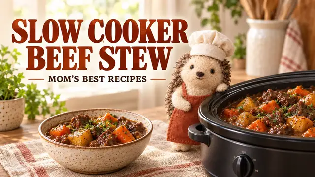 Video thumbnail for Comforting Crock Pot Beef Stew | Mom’s Best Recipes