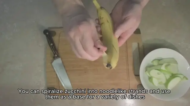 Video thumbnail for zoodle recipe