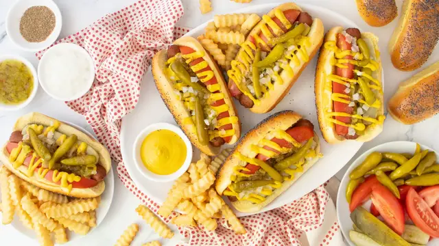Video thumbnail for Chicago-Style Hot Dog Recipe