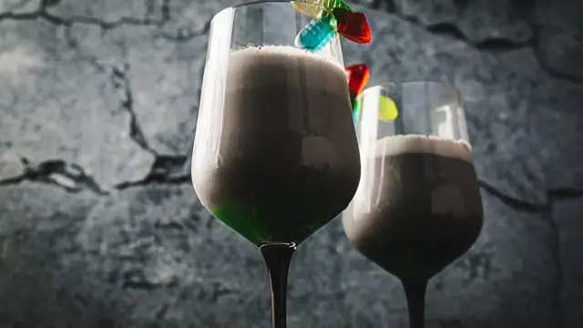 'Video thumbnail for "The Strange And Unusual" Beetlejuice Cocktail Recipe'