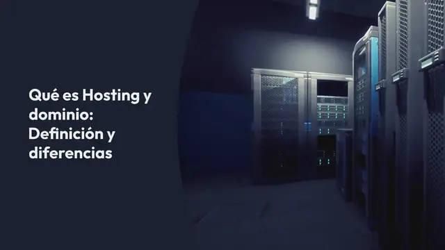 Video thumbnail for Qué es Hosting y dominio: Definición y diferencias