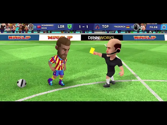 Video thumbnail for Watch me | Gameplay | Mini Football | Mobile | Tournament