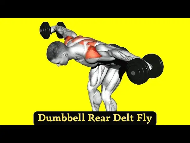 Video thumbnail for Dumbbell Rear Delt Fly To Build Bigger Delts