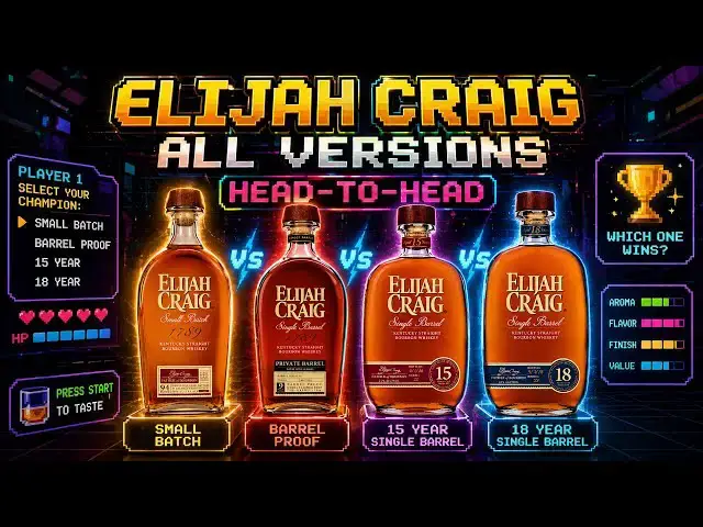 Video thumbnail for NEW Elijah Craig 15 Year vs 18 Year 🥃 Full Lineup Showdown (LIVE)