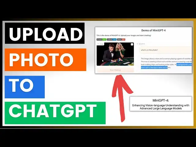 Video thumbnail for How To Upload A Photo To ChatGPT?