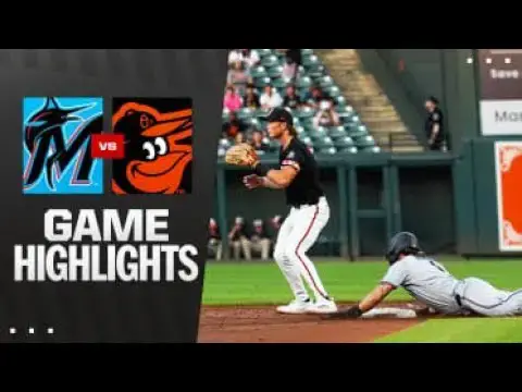 Video thumbnail for Miami Marlins at Baltimore Orioles Full-Game Highlights! | 07/11/2025