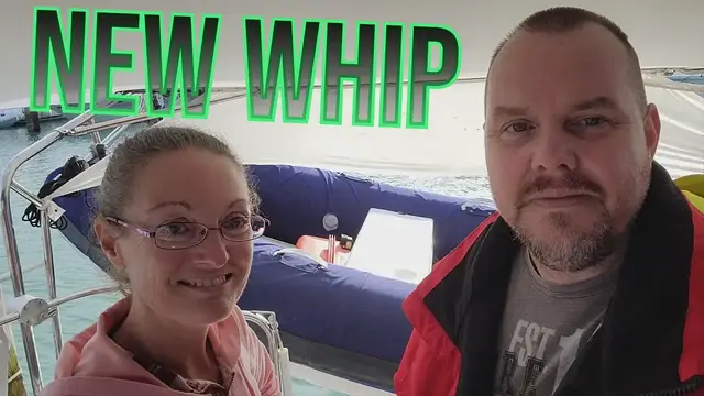 'Video thumbnail for Fixing Our New To Us Dinghy, Outboard & Sailboat Davit System EP 9'