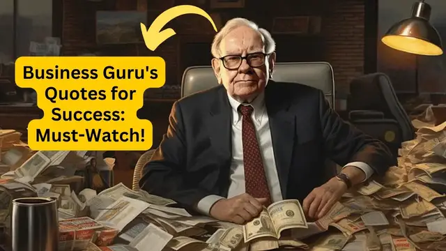 Video thumbnail for Inspirational  and Motivational Quotes Extracting wisdom and motivation from business Guru