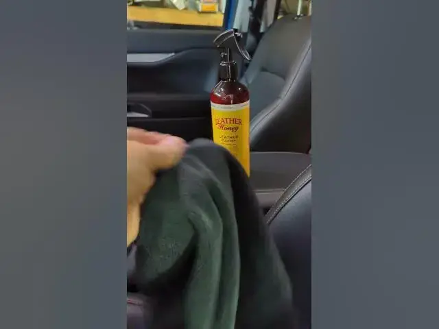 'Video thumbnail for Leather Honey Leather Cleaner Ford Ranger leather seats'