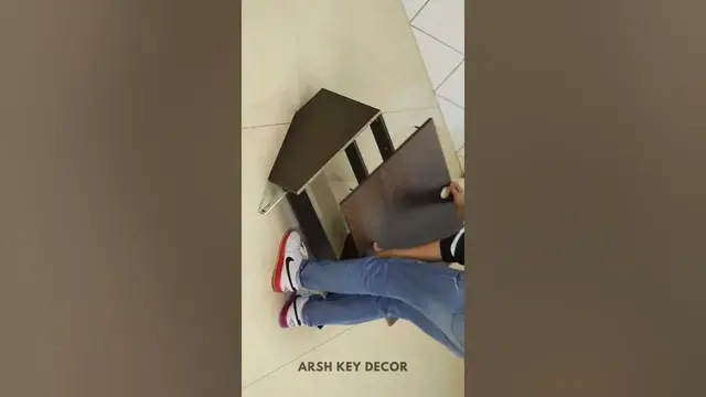 Video thumbnail for Maximize Your Space: Wall Desk with Drawer #shorts