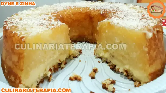 Video thumbnail for Aprenda Como Fazer Bolo Assado Cremoso de Tapioca Granulada Ensinado por Especialista da Culinária