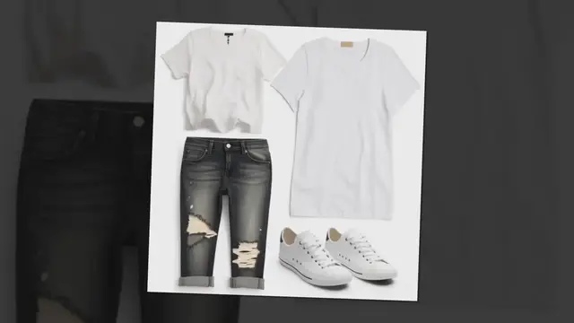 'Video thumbnail for How To Wear Cuffed Jeans With Sneakers'
