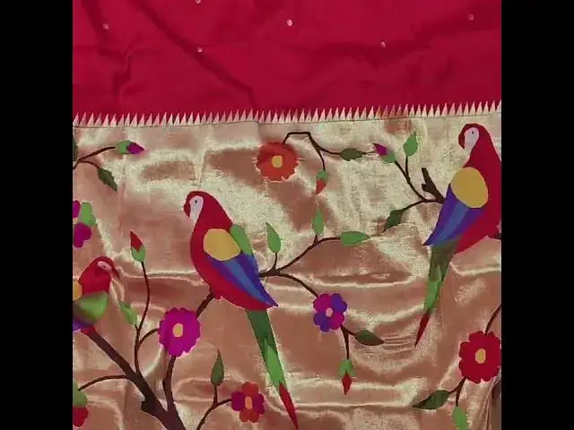 Video thumbnail for Paithani lehenga 4 meters#lehenga #fashion