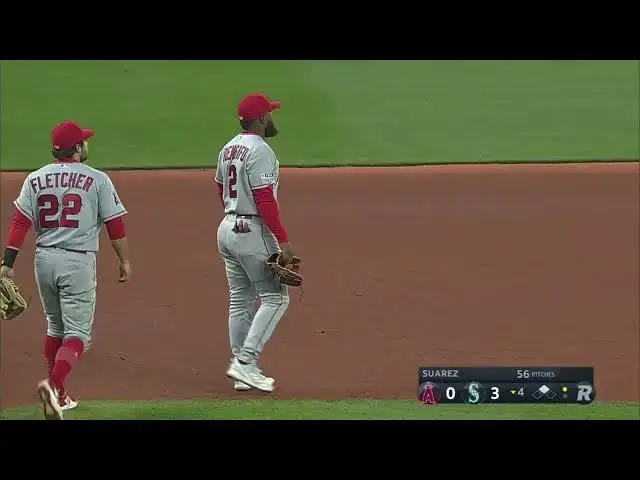 'Video thumbnail for AJ Pollock BELTS a RBI Groundout, Scoring Eugenio Suarez! | Seattle Mariners | 4/4/2023'