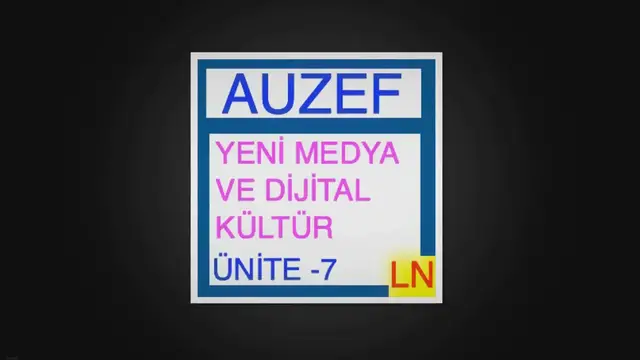 Video thumbnail for Yeni Medya ve Dijital Kültür Ünite -7 Etkileşimli Medya Tasarımı ve Kullanıcı Deneyimi – Auzef Grafik