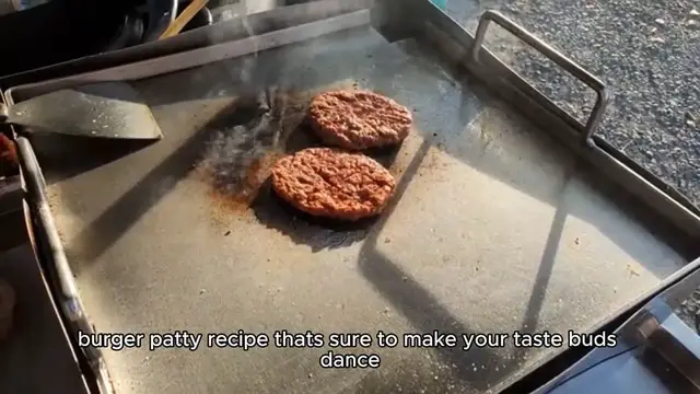 Video thumbnail for Burger Patty Recipe