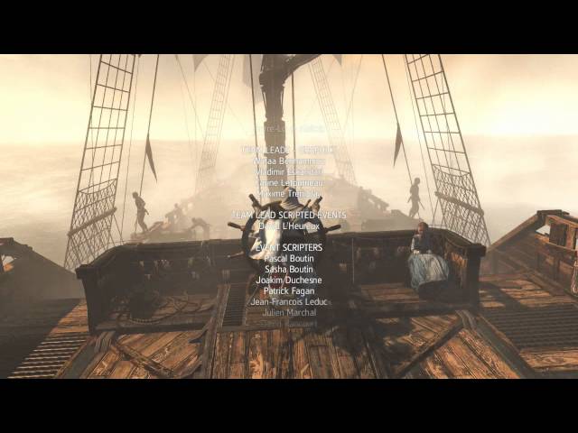 Video thumbnail for Assassin's Creed IV: Black Flag - Credits Sailing Sequence: Edward Talks to His Daughter Jennifer