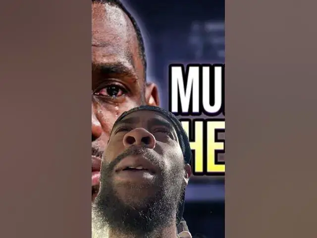 Video thumbnail for Lakers Decided to part ways with LeBron #sports #nba #retirement