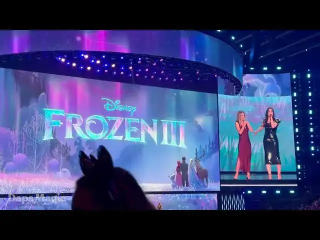 Video thumbnail for Frozen III Song Reveal | Disney Entertainment Showcase | D23: The Ultimate Disney Fan Event 4K