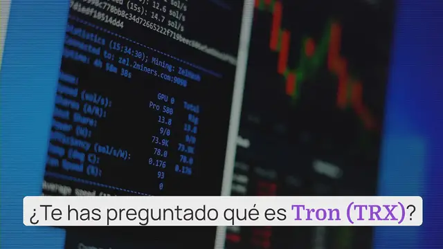 Video thumbnail for Tron (TRX): Naturaleza, Funcionamiento y Perspectivas de la Criptomoneda.