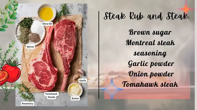 Video thumbnail for Ribeye Steak - Tomahawk Steak