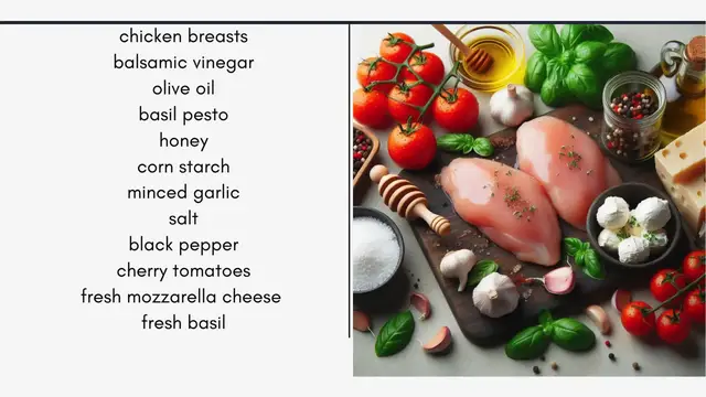 Video thumbnail for Baked Chicken Caprese