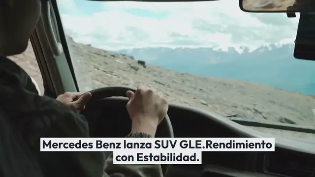 Video thumbnail for Mercedes Benz lanza SUV GLE. Rendimiento con Estabilidad.