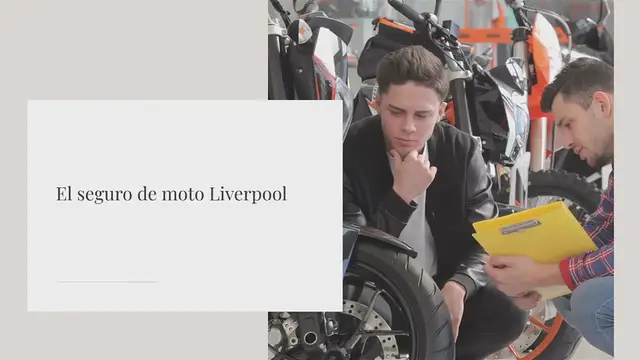 Video thumbnail for El seguro de moto Liverpool