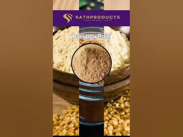 'Video thumbnail for Benefits of Paruppu Podi'