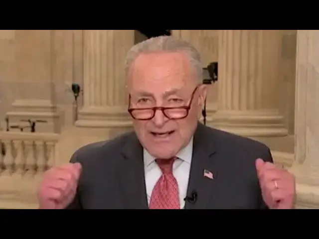 'Video thumbnail for MAGA Bastards - Schumer Breaks Down On National TV After Caving To Trump'