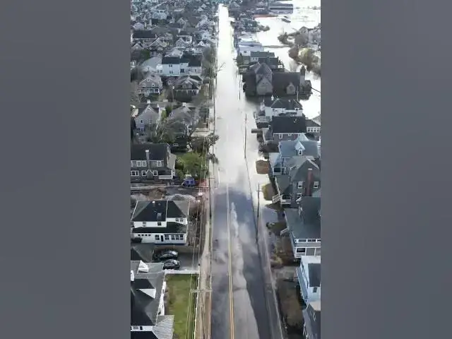 Video thumbnail for Over Bay Head Flooding - January 13, 2024
