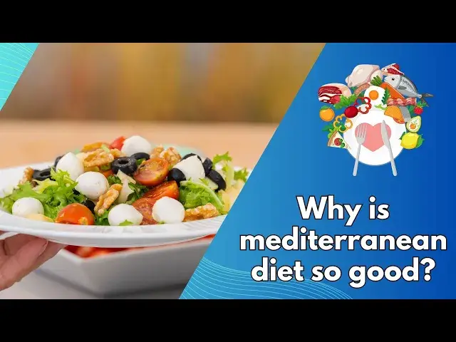 Video thumbnail for Why is mediterranean diet so good? Gold Standard for Health and Wellness