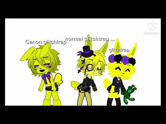 'Video thumbnail for a vidoe of my glitchtrap's dancing ^^'