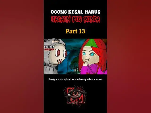'Video thumbnail for #cahayamata #hantu #cakryeanimasi #animasi #kartunjadul #horror #jinpenunggu'