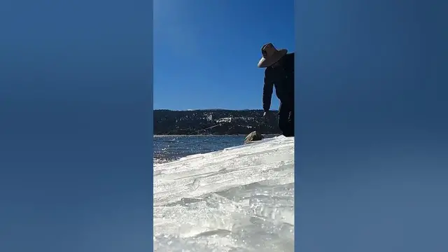 Video thumbnail for Ice Fishing #shorts #Fishing