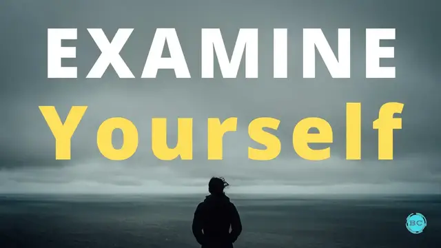 'Video thumbnail for 3 Powerful Ways to Examine Yourself'
