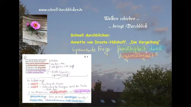 Video thumbnail for Gerechtigkeit durch Ungerechtigkeit? Die Ballade "Die Vergeltung" zeigt, wie das aussehen kann