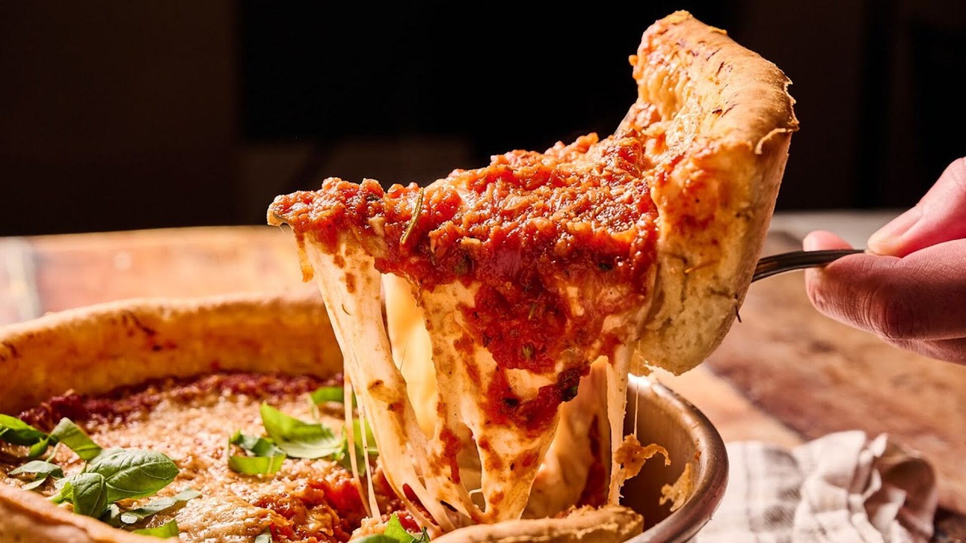 Video thumbnail for Our Recipe For Chicago-Style Deep Dish Is Rich And Cheesy