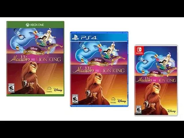 Video thumbnail for DISNEY (Classic games) ALADDIN and THE LION KING *announcement* TRAILER