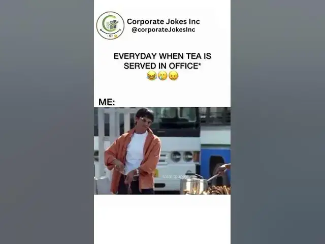 'Video thumbnail for Office Chai π
π #officelife #corporate'
