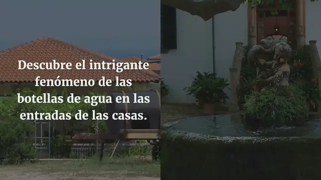 Video thumbnail for Descubre por qué la gente está poniendo botellas con agua en la entrada de su casa