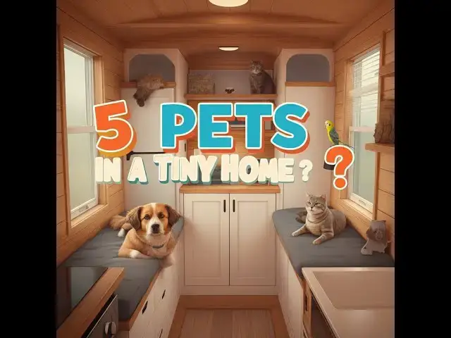 Video thumbnail for Living in a Tiny Home with 5 Pets – Is It Possible?