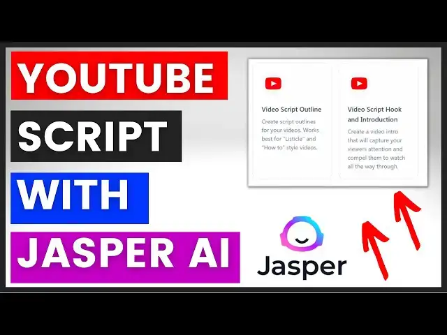 Video thumbnail for How To Write A YouTube Script Using Jasper AI?