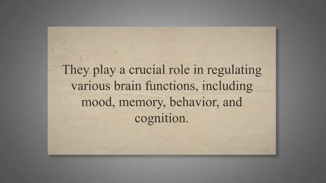 Video thumbnail for The role of neurotransmitters in brain functions
