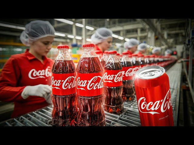Video thumbnail for How COCA COLA is made in a factory