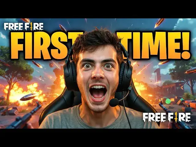Video thumbnail for playing Free Fire for the First Time – I Was NOT Ready 😳🔥