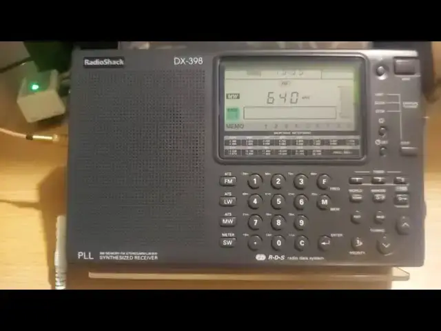 'Video thumbnail for Danny Shortwave And Radio DX Live Stream - Radio Shack DX-398 MW SW FM Bandscans'