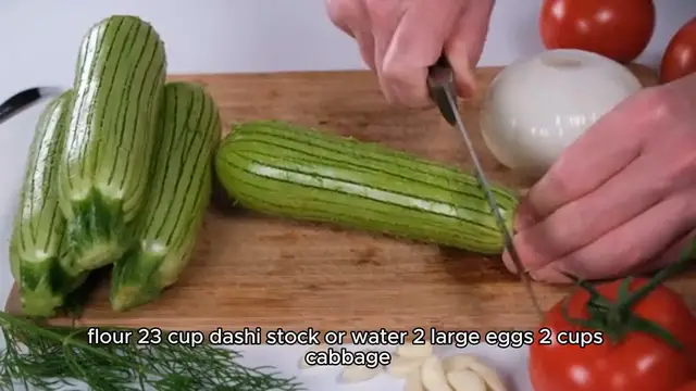 'Video thumbnail for okonomiyaki recipe'