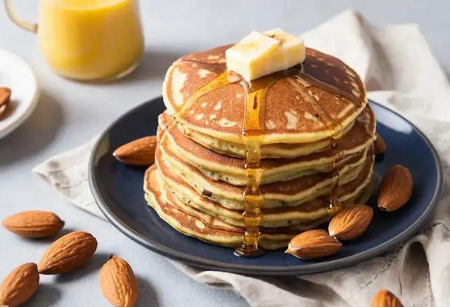 Video thumbnail for Almond Flour Pancakes Recipe